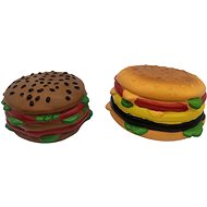 Yupeng Burger rubber squeaker 8 cm - Dog Toy