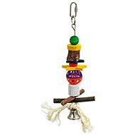 Karlie Natural materials bird toy with bell 27cm - Bird Toy