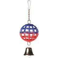 Trixie toy ball with chain and bell 7 cm - Bird Toy