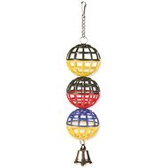 Trixie toy balls on chain with bell 4,5cm - Bird Toy