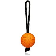 Explorer Dog AirBall on rope orange 6,5 cm - Dog Toy
