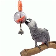 Terra International Bird feeder with bell 8 × 26 cm - Bird Toy