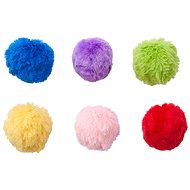 Doggles plush ball mix of colours - Dog Toy Ball