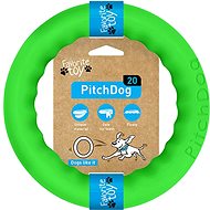 PitchDog Training Ring for dogs green 17 cm - Dog Toy