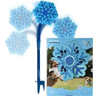 CoolPets Garden Sprinkler Movable Ice Flower - Dog Toy