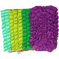 AFP Dig It Fluffy sniffing rug square purple-green - Snuffle Mat