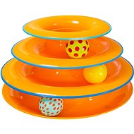 Petstages Three-storey Tower cat roller coaster - Cat Toy