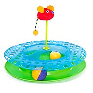 Cheese Chase Cat Roller Coaster with Mouse - Cat Toy