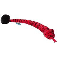 Funky Feline Snake Red Tiger with cat shanty - Cat Toy