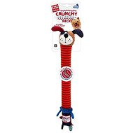 GiGwi Plush Friendz pes křupavý krk S - Dog Toy