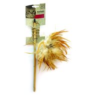 M-Pets NATURA Feather teaser 35,5 cm - Cat Toy