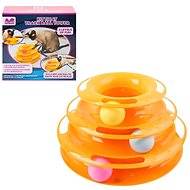 Crufts Koulodráha pro kočky třípatrová - Cat Toy