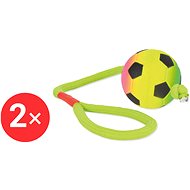 Trixie floating rubber ball on rope 6 cm 2 pcs - Dog Toy Ball