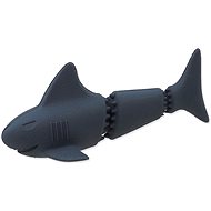 Dog Fantasy Sea Natural Toy shark rubber blue 18,5 cm - Dog Toy