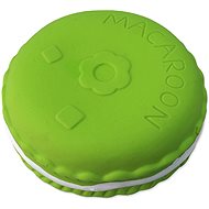 Toy Dog Fantasy Latex macaroni with sound green 9 cm - Dog Toy