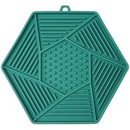 Epic Pet Lick&Snack hexagon light green 17 × 15 cm - Lick Mat