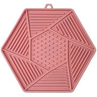 Epic Pet Lick&Snack hexagon light pink 17 × 15 cm - Lick Mat