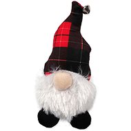 Magic Cat Winter Tale dwarf with shawl hat red and black 15 cm - Cat Toy