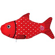Magic Cat Winter Tale Red Moving Fish 28 cm - Cat Toy