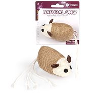 Tommi Natural Only Mouse brown with white tail 8 cm - Cat Toy