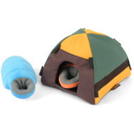 P. L. A. Y. Tent with sleeping bags - Dog Toy