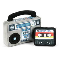 P. L. A. Y. A tape recorder with a sewn-in cassette - Dog Toy