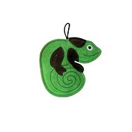Kiwi Walker Leather toy chameleon 16 cm - Dog Toy