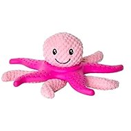 Kiwi Walker TPR Foam Floating Starfish & Plush Octopus 27 cm pink - Dog Toy