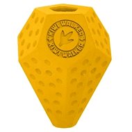 Kiwi Walker Rubber toy with hole for treats Diaball Maxi 10 cm orange - Dog Toy