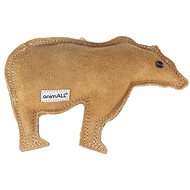 animALL Toy Bear leather natural 23 × 16 cm - Dog Toy