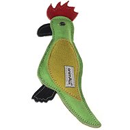 animALL Toy Parrot leather coloured 22 cm - Dog Toy