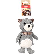 Flamingo Britta Raccoon grey 22,5 cm - Dog Toy