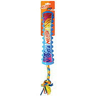 Nerf Dog Whistling rod with coloured grip and textile rope 29 cm - Dog Toy