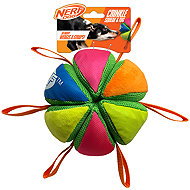 Nerf Dog Plush squeaky and crunchy ball 15 cm - Dog Toy Ball