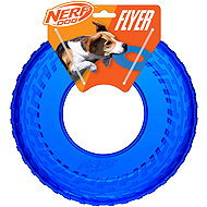 Nerf Dog Flying Saucer made of transparent rubber 25 cm - Dog Frisbee