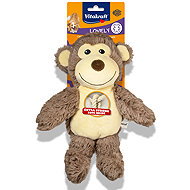 Vitakraft Plush monkey with cord 26 cm - Dog Toy