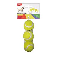 M-Pets HOP Tennis shoes yellow 3 pcs 5 cm - Dog Toy Ball