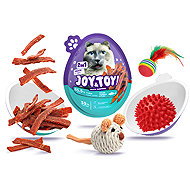 Joy & Toy Egg with a Surprise for Cats Tuna Chips - Tuna Meat - Cat Toy