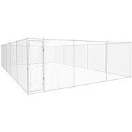 Shumee Outdoor Dog Kennel Galvanised Steel 950 × 570 × 185 cm - Dog Pen