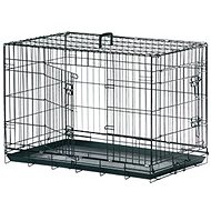 Karlie Wire Cage Black Two Entrances 120 × 76 × 82cm - Dog Cage