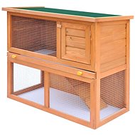 Shumee Garden Rabbit Hutch 1 Wooden Door 90 × 45 × 80cm - Rabbit Hutch