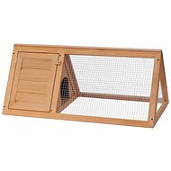 Shumee Cage for small animals wood light brown 98 × 50 × 41 cm - Cage for Rodents