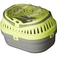 PetPlast Rodent Crate Plastic XS 18 × 13 × 12cm - Transport Box for Rodents
