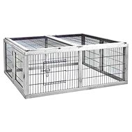 DUVO+ Wooden Enclosure for Small Animals 116 × 112 × 45cm - Pen for Rodents