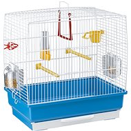Ferplast Rekord 2 cage with equipment 39 × 25 × 41 cm blue - Bird Cage