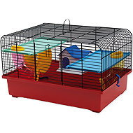 Small Animals CH1 black and red 49 × 32,5 × 29 cm - Cage for Rodents