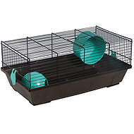 Small Animals Viktor black, blue 50,5 × 28 × 21 cm - Cage for Rodents