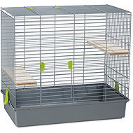 Small Animals Chinchilla pen grey 70 × 40 × 65 cm - Cage for Rodents