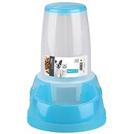 M-Pets Automatic Feeder with Tray Blue - Dog Bowl