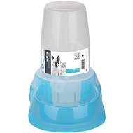 M-Pets Level Feeder with Tray Blue - Dog Bowl